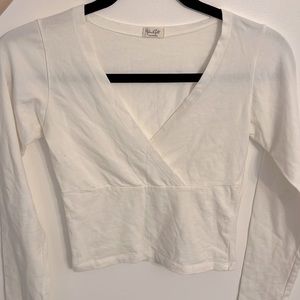 John Galt Amara Surplice Top